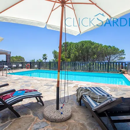 Barranch With Sea View Swimming Pool For 6 People Villa *