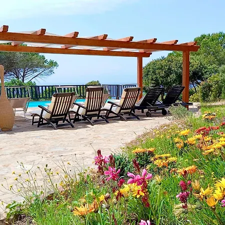 Barranch With Sea View Swimming Pool For 6 People Villa Alghero