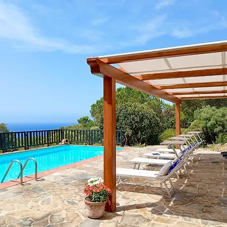 Villa Barranch With Sea View Swimming Pool For 6 People Alghero